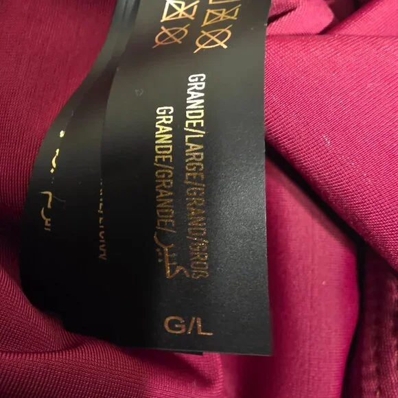 ViX Paula Hermanny Matte Liza One Piece NWT Burgundy Large - Picture 8 of 11